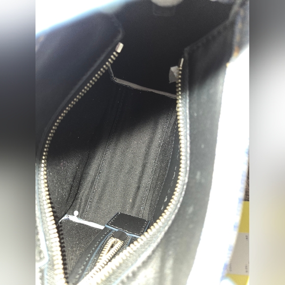 NWT Marc Jacobs The Denim Printed Leather Crossbody Tote Bag - Picture 9 of 11